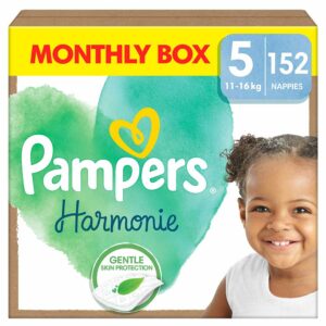 Pampers Harmonie Nadrágelenka 5-ös méret (11-16 kg) 152 db - Monthly Box