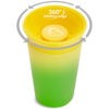Munchkin Miracle 360 Színváltós Tanulópohár 300 ml (sárga) minden oldalról iható