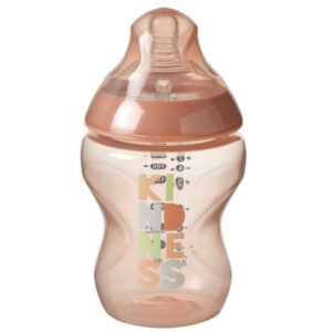 Tommee Tippee Closer to Nature Cumisüveg 260 ml 0 hó+ (Terrakotta, Kindness)