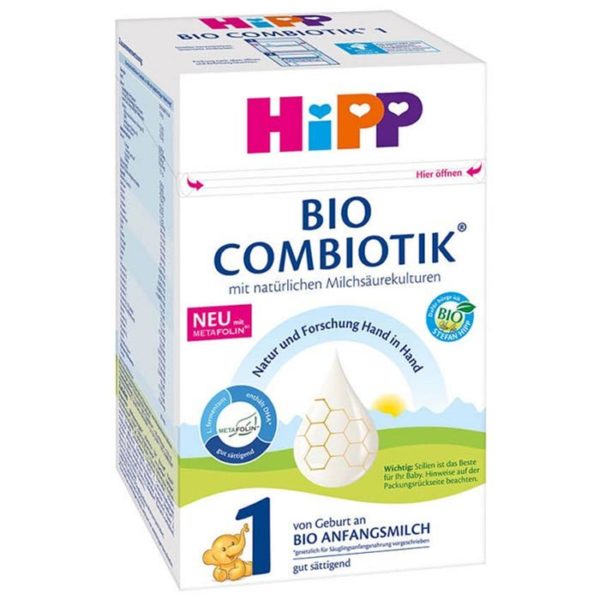 HiPP 1 Bio Combiotik Tejalapú Anyatej helyettesítő tápszer 0 hó+ 600 g