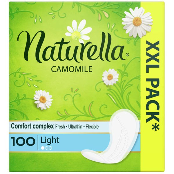 Naturella Comfort Complex Fresh Light Tisztasági betét kamilla illattal 100 db