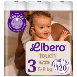 Libero Touch Nadrágpelenka 3-as méret (5-8 kg) 3x 40 db (120 db)