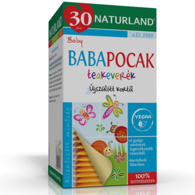 Naturland Babapocak teakeverék újszülött kortól (20 filter)