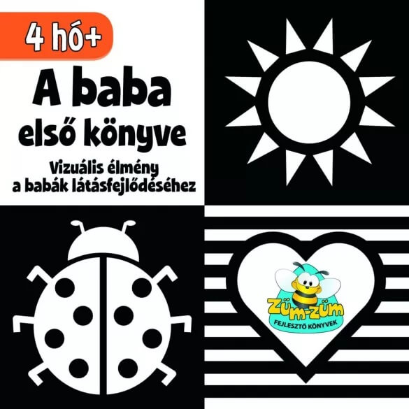 A baba első könyve - fejlesztőkönyv 4 hó+