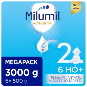 Milumil 2 Anyatej- kiegészítő tápszer 6-12 hó 3000 g