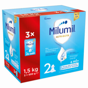 Milumil 2 Anyatej- kiegészítő tápszer 6-12 hó 1500 g