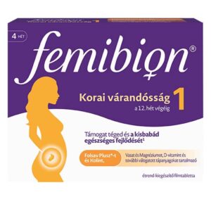 Femibion 1 Korai várandósság - Étrend-kiegészítő filmtabletta (28 darab)