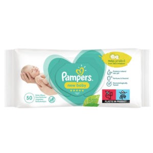 Pampers New Baby Törlőkendő 50 db