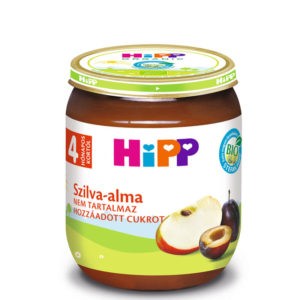 HiPP Bio Szilva-alma 4 hó+ 125 g ok