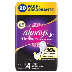 Always Ultra Platinum Secure Night Egészségügyi betét 20 db