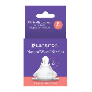 Lansinoh Naturalwave Gyors folyású etetőcumi 2 db