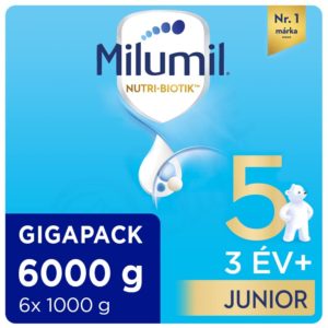 Milumil 5 Junior gyerekital 3 éves kortól 6x 1000 g (6000 g)