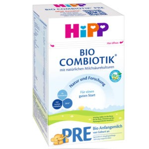 HiPP PRE Bio Combiotok Anyatej-helyettesítő tápszer újszülött kortól 600 g