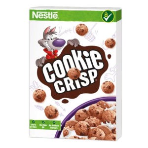 Nestlé Cookie Crisp süti formájú csokis ropogós gabonapehely 425 g