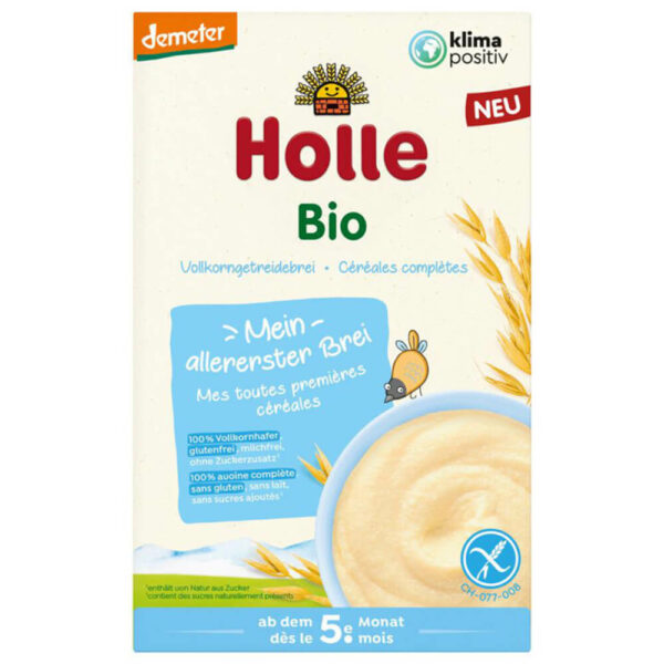 Holle Bio Első gabonakásám - teljes kiőrlésű zabbal 5 hó+ 250 g