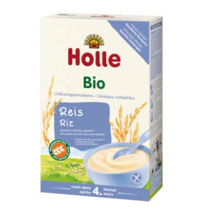 Holle Bio Teljes kiőrlésű gabona kása rizzsel 4 hó+ 250 g