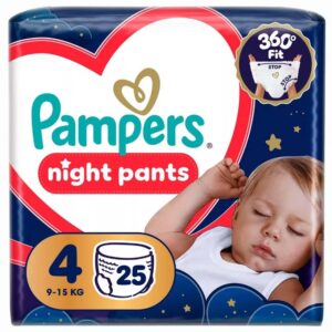 Pampers Night Pants Ejszakai bugyipelenka 4-es meret (9-15 kg) 25 db_hero_2026