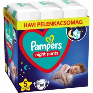 Pampers Night Pants Éjszakai bugyipelenka 5-ös méret (12-17 kg) 4x 22 db (88 db)