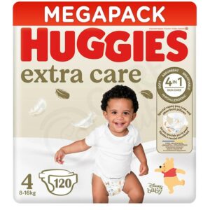 Huggies Extra Care Nadrágpelenka 4-es méret (8-16 kg) 120 db – MegaPack