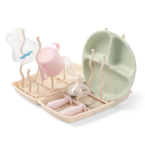 BabyOno Univerzális cumisüveg és cumi szárító - bézs (1071/03)