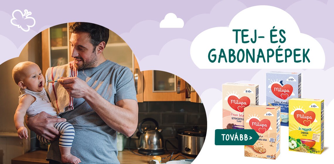 Milupa Tej- és gabonapépek