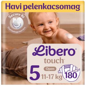 Libero Touch Nadrágpelenka 5-ös méret (11-17 kg) 180 db