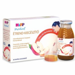 HiPP Natal Étrend-kiegészítő Várandós és Szoptató Kismamáknak 3x 200 ml (1 havi mennyiség)