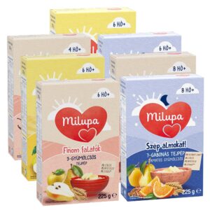 Milupa Tej- és gabonapépek 225 g - csomagajánlat (7x)_2026