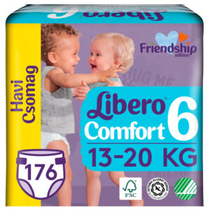 Libero Comfort Nadrágpelenka 6-os méret (13-20 kg) 4x44 (176 db) - Havi Csomag