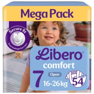 Libero Comfort Nadrágpelenka 7-es méret (16-26 kg) 54 db