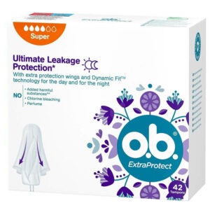 o.b. ExtraProtect Super tampon 42 db - GigaPack