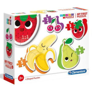 Clementoni Első kirakóm - Gyümölcsök 2, 3, 4 és 5 db-os puzzle 2 év+ (20815)
