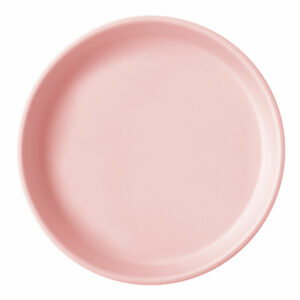 MiNiKOiOi BASICS Plate - Szilikon tányér 6 hó+ (Pinky Pink)