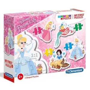 Clementoni Első kirakóm - Princess 3, 6, 9 és 12 db-os puzzle 2 év+ (20813)