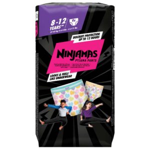 Pampers Ninjamas Éjszakai pelenka 8-12 éves lányoknak (27-43 kg) 9 db