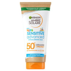 Garnier Ambre Solaire Kids Sensitive Advanced Naptej 12 hó+ (SPF 50+) 175 ml