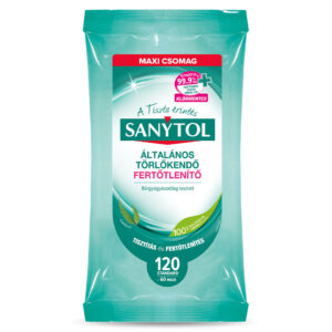 Sanytol Általános fertőtlenítő törlőkendő 120 db