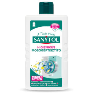 Sanytol Higiénikus mosógép fertőtlenítő- és tisztítószer 250 ml (1 adag)
