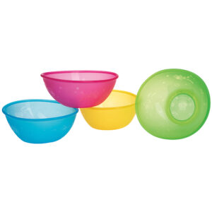 Nuby Színes etetőtál készlet 360 ml 6 hó+ (4 db)_2