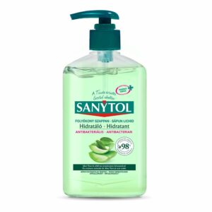 Sanytol Antibakteriális Folyékony Szappan Hidratáló Aloe Vera 250 ml (002)