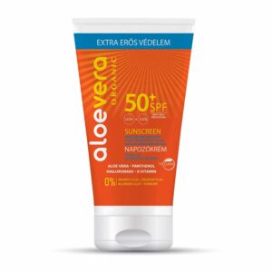 Eredeti Aloe Vera SPF50 napozókrém arcra és testre 150ml jo
