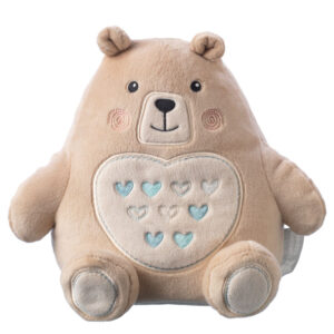 Tommee Tippee Bennie the bear zenélő világító plüss sírásérzékelővel 0 hó+