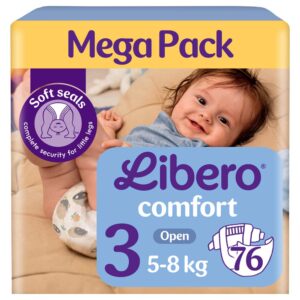 Libero Comfort Nadrágpelenka 3-as méret (5-9 kg) 76 db