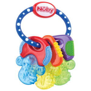 Nuby Icebite Hűtőrágóka - Kulcsok 3 hó+