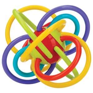 Nuby Lots a Loops - Sokkarikás rágóka 3 hó+
