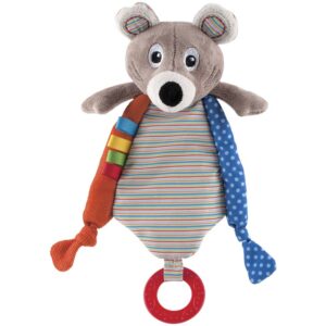 Nuby Plüss kisegér rágókával 0 hó+