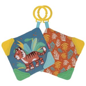 Nuby Rágókás szundikendő 0 hó+ (tigris)