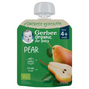 Gerber Organic Körte püré 80 g 4 hó+ ok