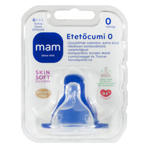 MAM Etetőcumi Újszülöttek számára extra lassú átfolyással