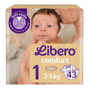 Libero Comfort Nadrágpelenka 1 (2-5 kg) 43 db